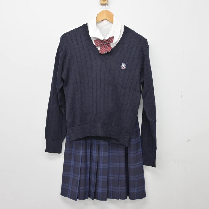 中古制服】静岡県 加藤学園高等学校 女子制服 5点（ブレザー・ニット・シャツ・スカート）sf027040【リサイクル学生服】 | 中古制服通販パレイド