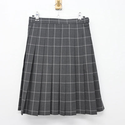 【中古】茨城県 大成女子高等学校 女子制服 4点（ニットベスト・シャツ・スカート）sf027043