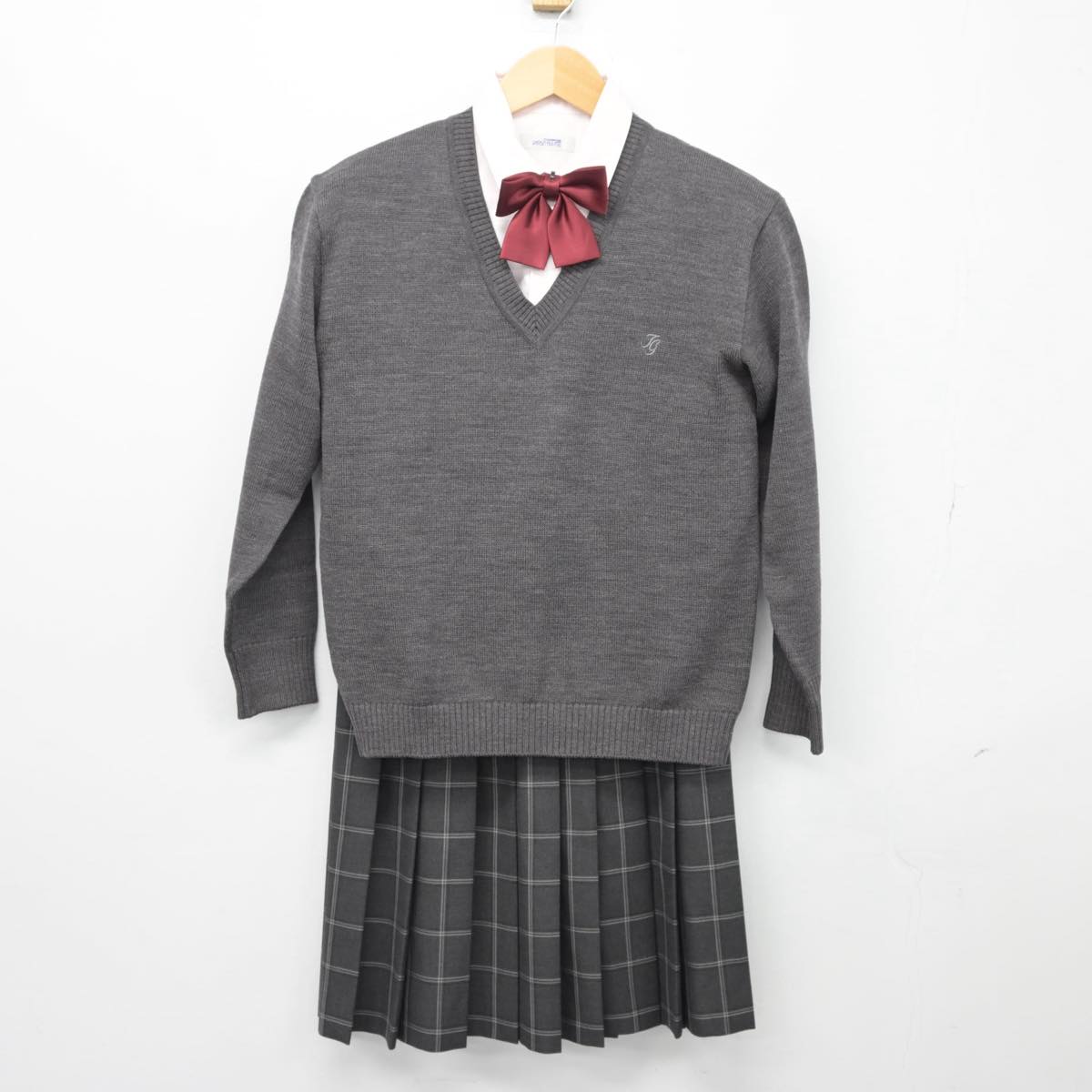 中古制服】茨城県 大成女子高等学校 女子制服 6点（ブレザー・ニット・シャツ・スカート）sf027044【リサイクル学生服】 | 中古制服通販パレイド