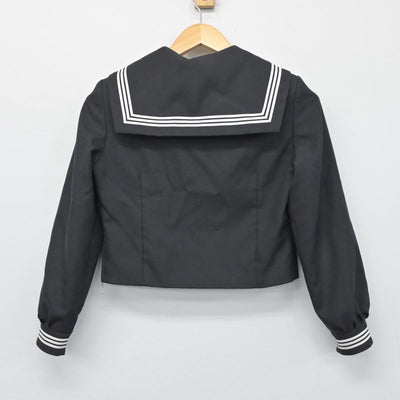 【中古】三重県 朝陽中学校 女子制服 3点（セーラー服・スカート）sf027047