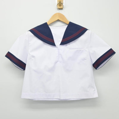 【中古】岩手県 岩手町立川口中学校 女子制服 2点（セーラー服・セーラー服）sf027062