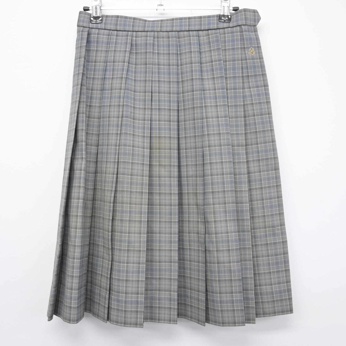 【中古】埼玉県 草加南高等学校 女子制服 3点（ブレザー・スカート）sf027083