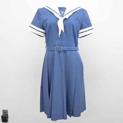 【中古】熊本県 熊本学園大学付属高等学校 女子制服 1点（ワンピース）sf027084