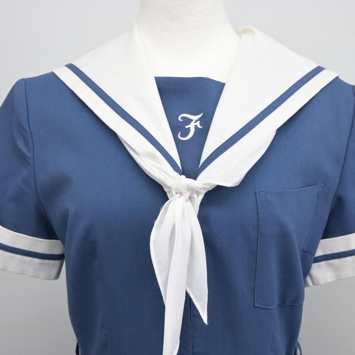 【中古】熊本県 熊本学園大学付属高等学校 女子制服 1点（ワンピース）sf027084