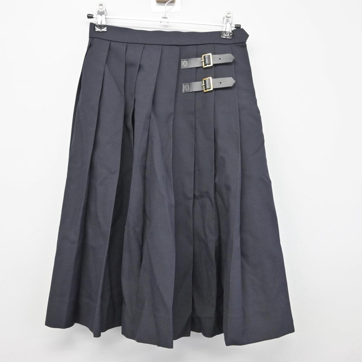 【中古】熊本県 清流高等学校 女子制服 5点（ブレザー・シャツ・ニット・スカート）sf027091