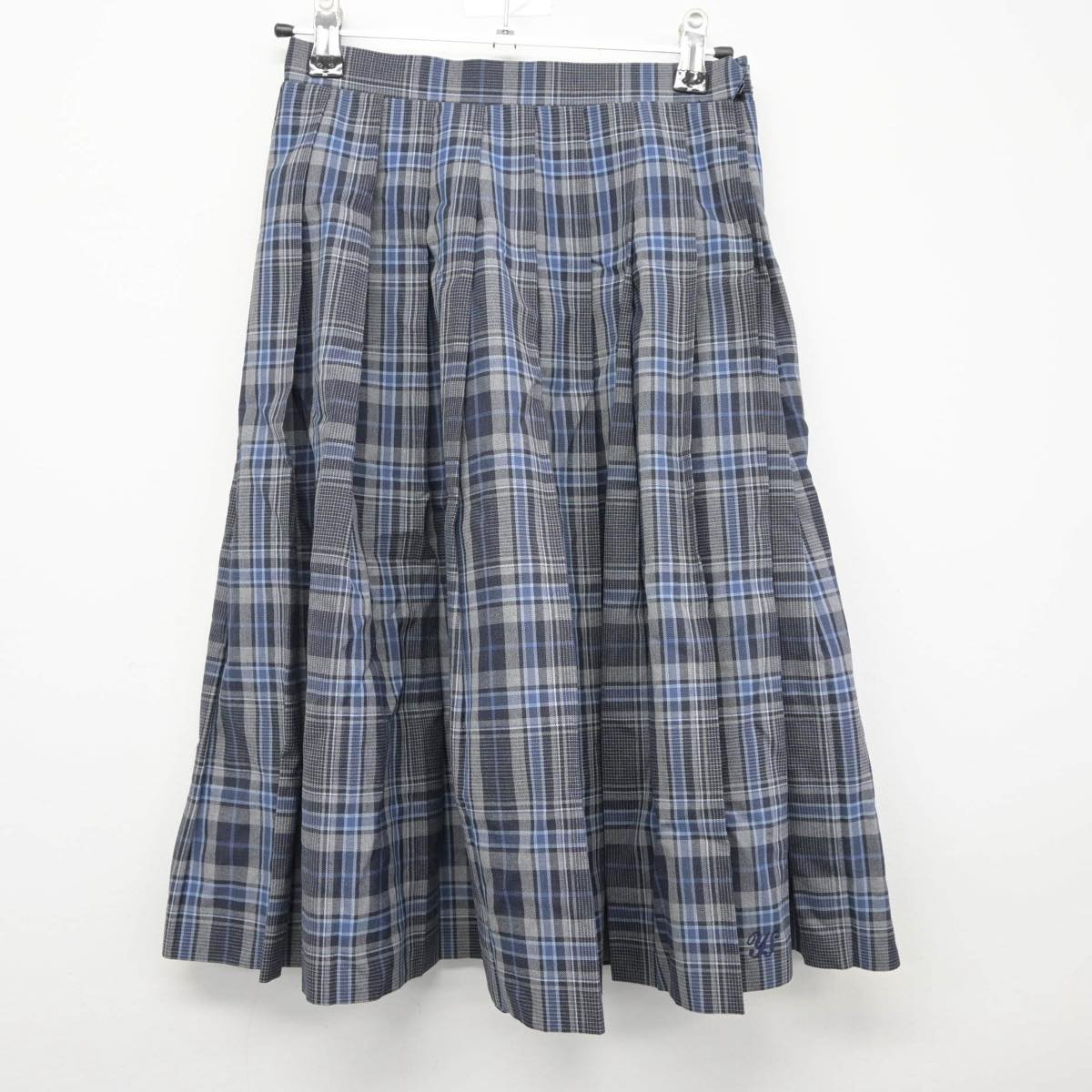 【中古】熊本県 清流高等学校 女子制服 3点（シャツ・スカート）sf027092