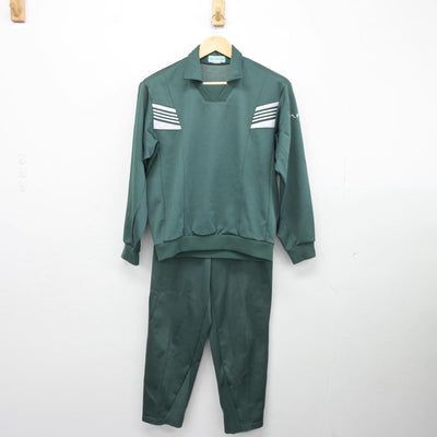 【中古】熊本県 八代第四中学校 女子制服 2点（ジャージ 上・ジャージ 下）sf027138