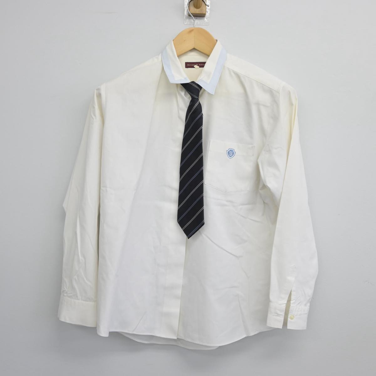 【中古】滋賀県 近江高等学校 女子制服 4点（ブレザー・シャツ・スカート）sf027155