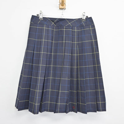 【中古】滋賀県 近江高等学校 女子制服 4点（ブレザー・シャツ・スカート）sf027155