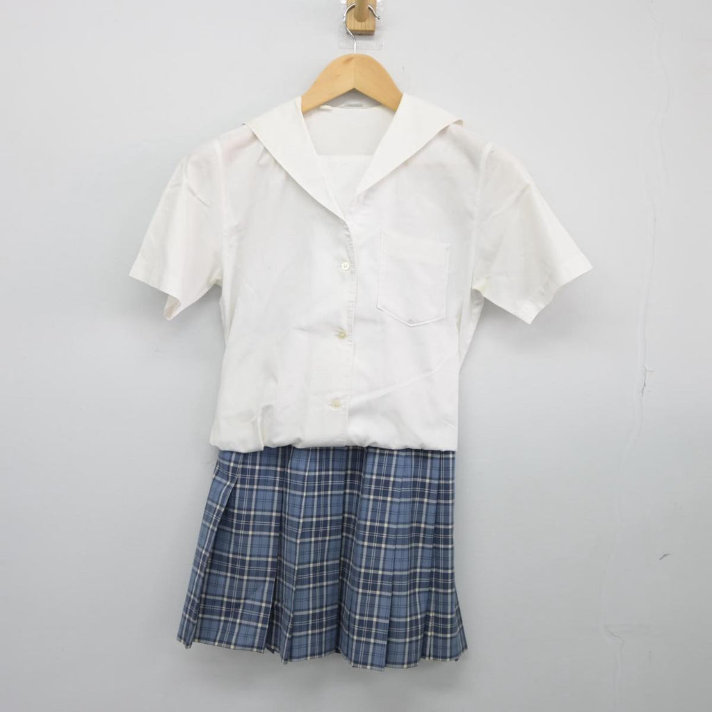 中古制服】滋賀県 長浜北星高等学校 女子制服 2点（シャツ・スカート）sf027158【リサイクル学生服】 | 中古制服通販パレイド