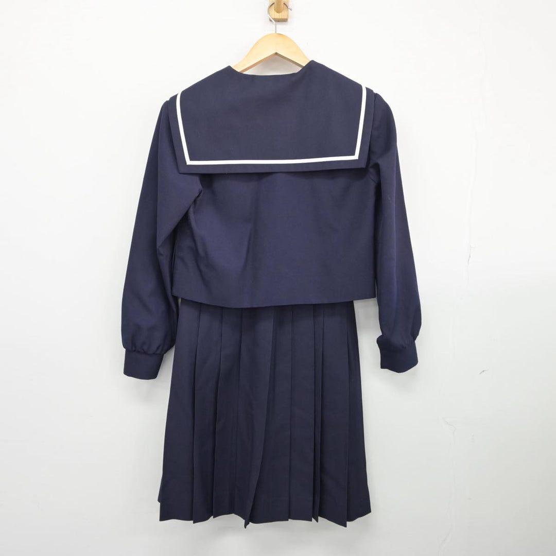 【中古制服】福島県 福島大学附属中学校 女子制服 3点（セーラー服・シャツ・スカート）sf027161【リサイクル学生服】 | 中古制服通販パレイド