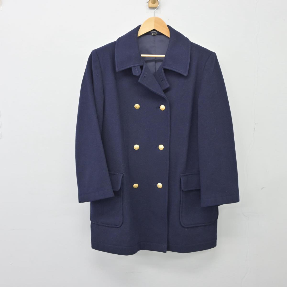 【中古】東京都 日本体育大学桜華中学校・高等学校 女子制服 1点（コート）sf027176