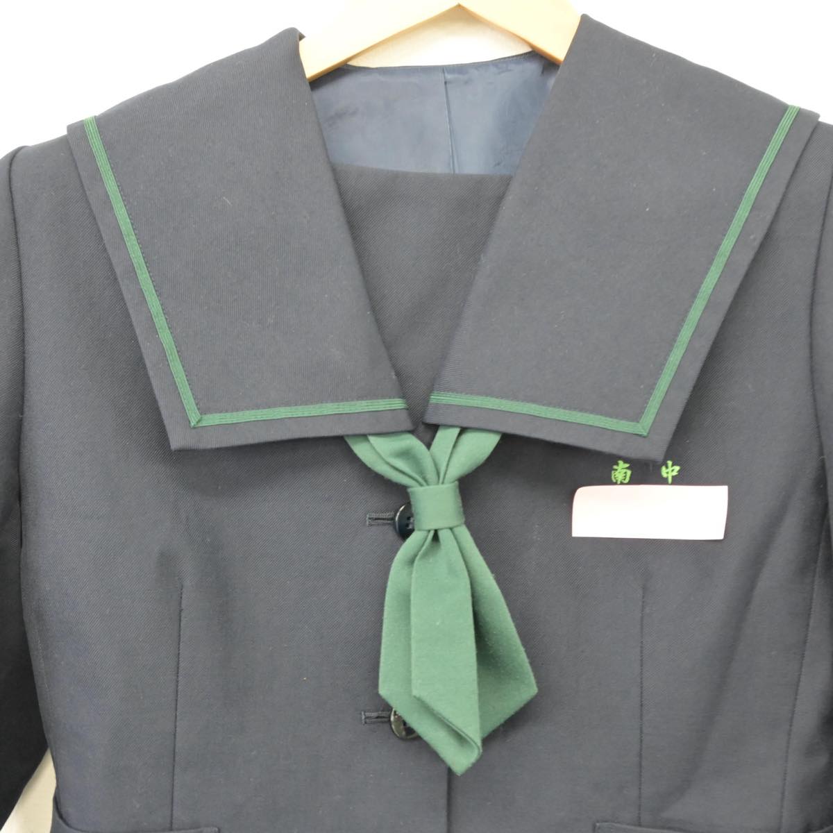 【中古】宮崎県 延岡市立南中学校 女子制服 2点（ブレザー）sf027180