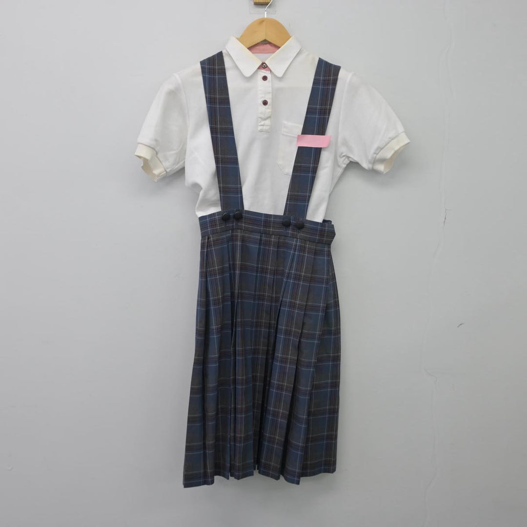 【中古制服】福岡県 春日北中学校 女子制服 3点（シャツ・ジャンパースカート）sf027194【リサイクル学生服】 | 中古制服通販パレイド