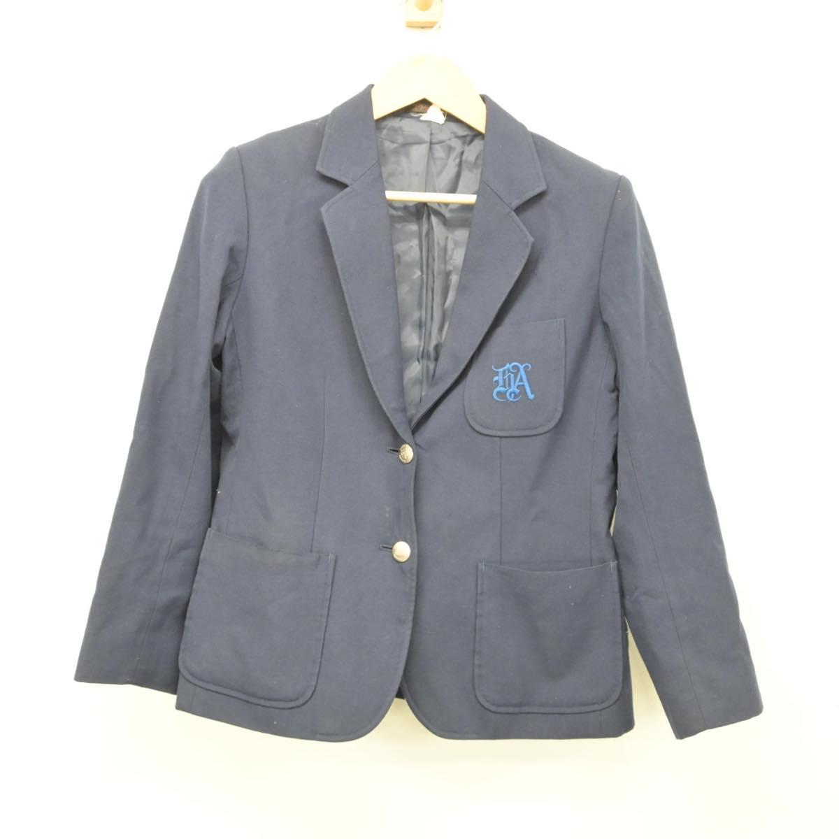 【中古】東京都 白鴎大学高等学校 女子制服 2点（ブレザー・シャツ）sf027230