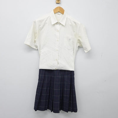 【中古】東京都 吉祥女子高等学校 女子制服 2点（シャツ・スカート）sf027234