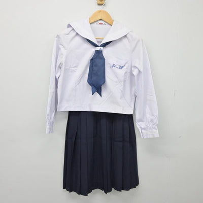 【中古】兵庫県 加古川東高等学校 女子制服 3点（セーラー服・スカート）sf027248