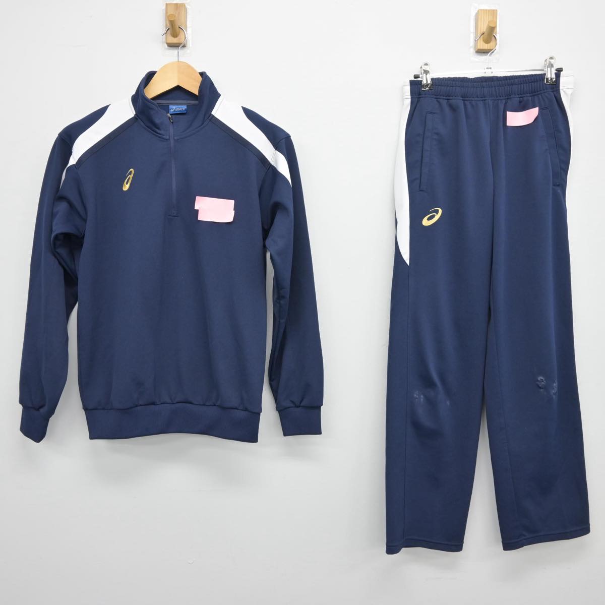 【中古】広島県 尾道商業高等学校 女子制服 2点（ジャージ 上・ジャージ 下）sf027263