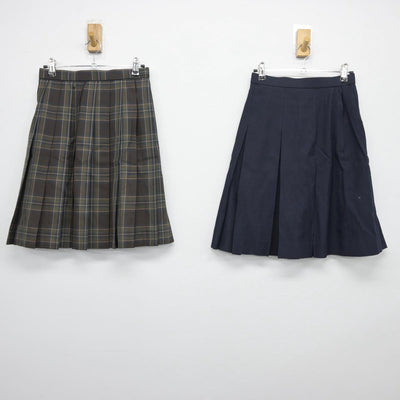 【中古】埼玉県 大宮商業高等学校 女子制服 3点（スカート）sf027266