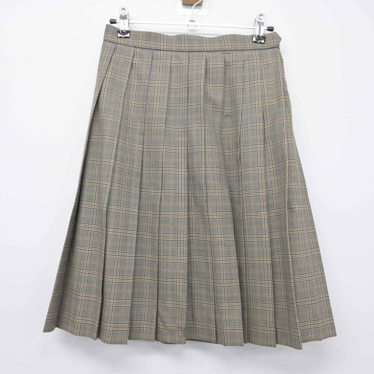 【中古】三重県 高田学苑 高田高等学校 女子制服 4点（シャツ・ニット・スカート）sf027267