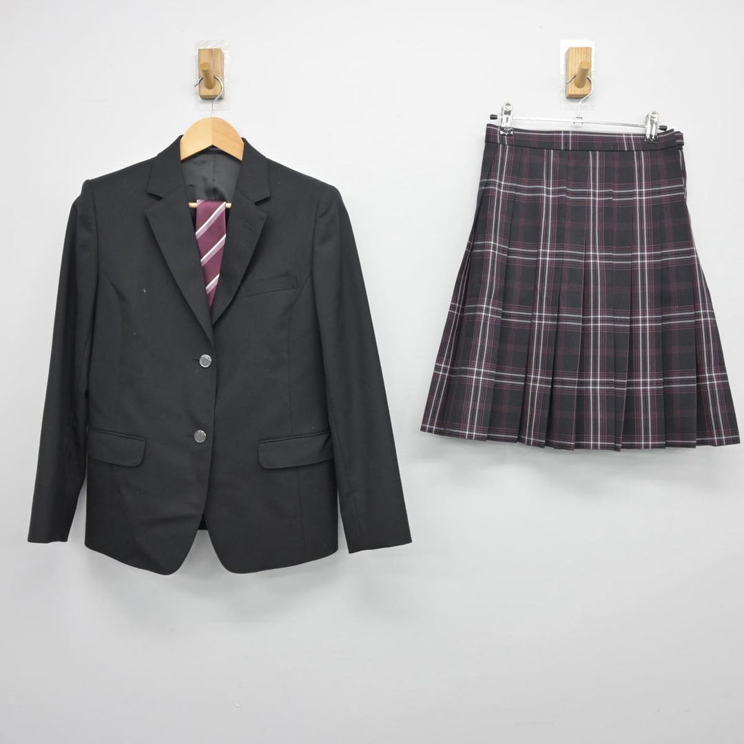 中古制服】京都府 京都つくば開成高等学校 女子制服 3点（ブレザー・スカート）sf027270【リサイクル学生服】 | 中古制服通販パレイド