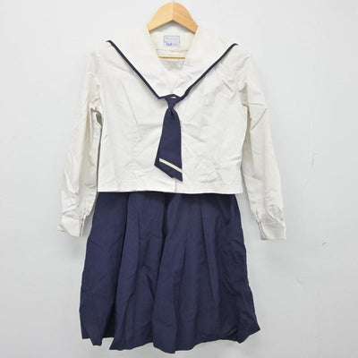 【中古】広島県 高陽高等学校 女子制服 3点（セーラー服・スカート）sf027272