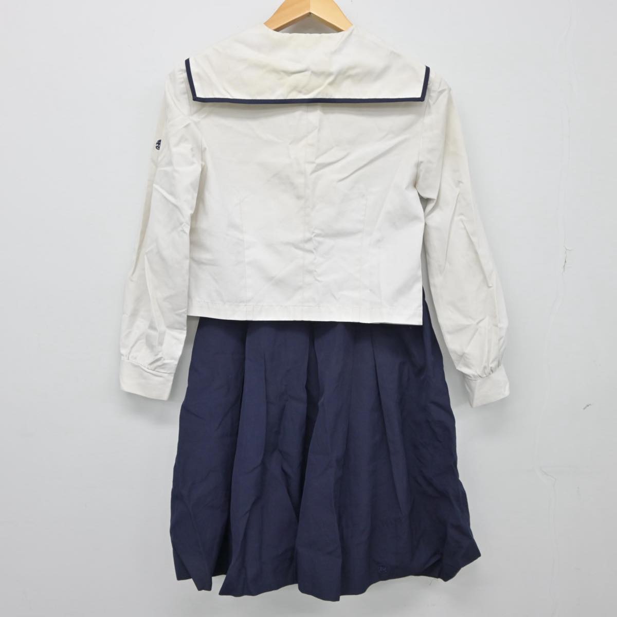 【中古】広島県 高陽高等学校 女子制服 3点（セーラー服・スカート）sf027272