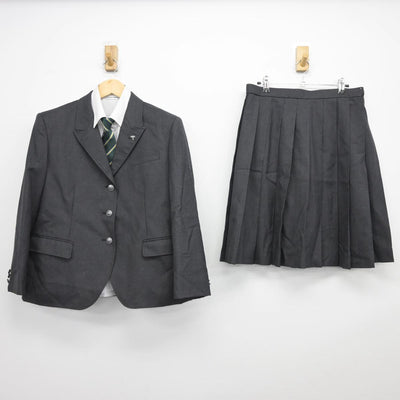 【中古】山形県 東海大学山形高等学校 女子制服 6点（ブレザー・シャツ・スカート）sf027295