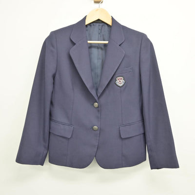 【中古】大阪府 あべの翔学高等学校 女子制服 2点（ブレザー・スカート）sf027304