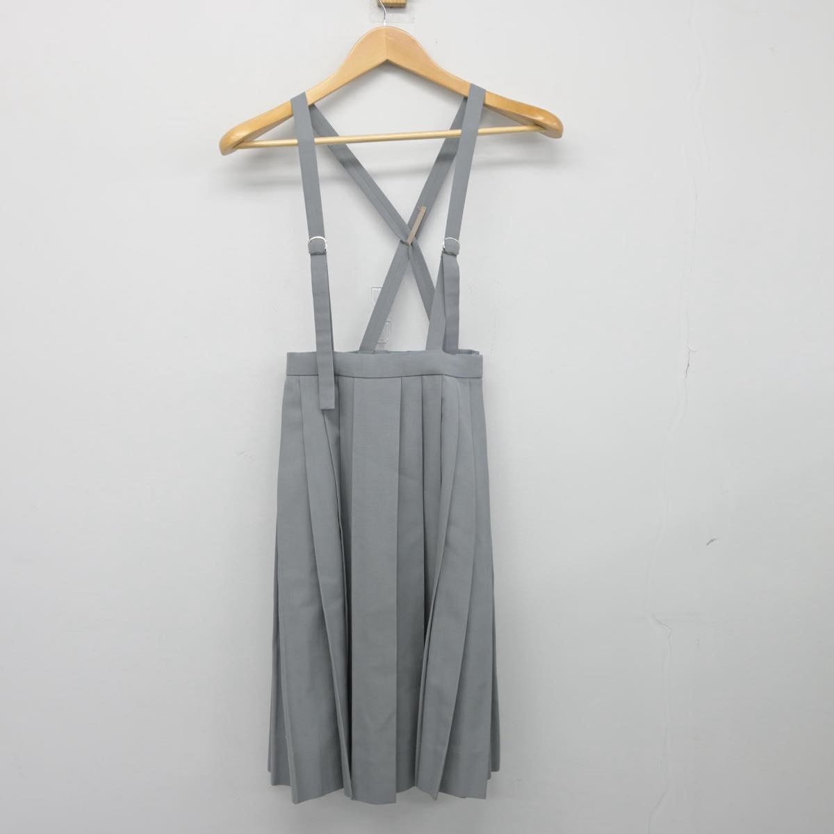 【中古】熊本県 京陵中学校 女子制服 3点（シャツ・スカート）sf027339