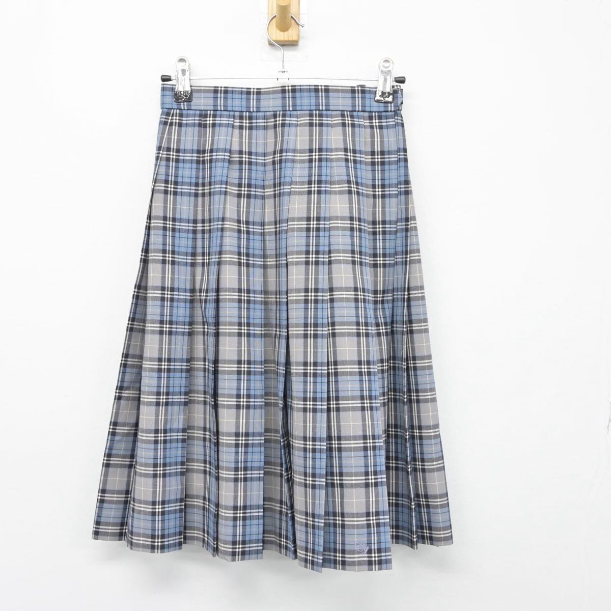 【中古】千葉県 中央学院高等学校 女子制服 3点（スカート）sf027345