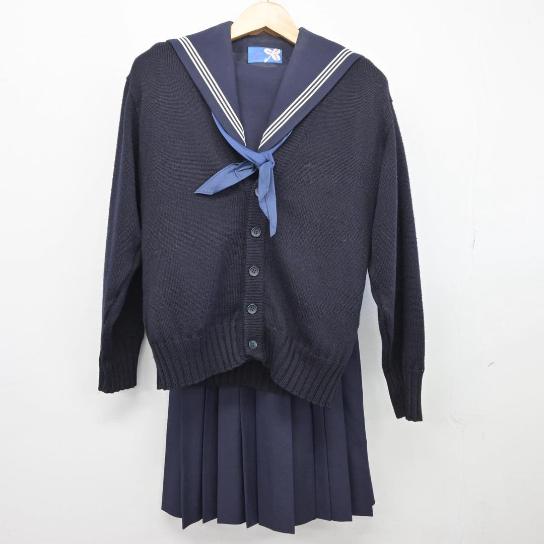 【中古制服】福岡県 長尾中学校/旧制服 女子制服 4点（セーラー服・ニット・ジャンパースカート）sf027352【リサイクル学生服】 | 中古制服 通販パレイド