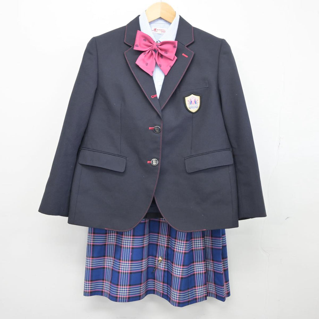 AS397-1 () 福岡県 美萩野女子高校 (旧制服) 10点セット /ブレザー