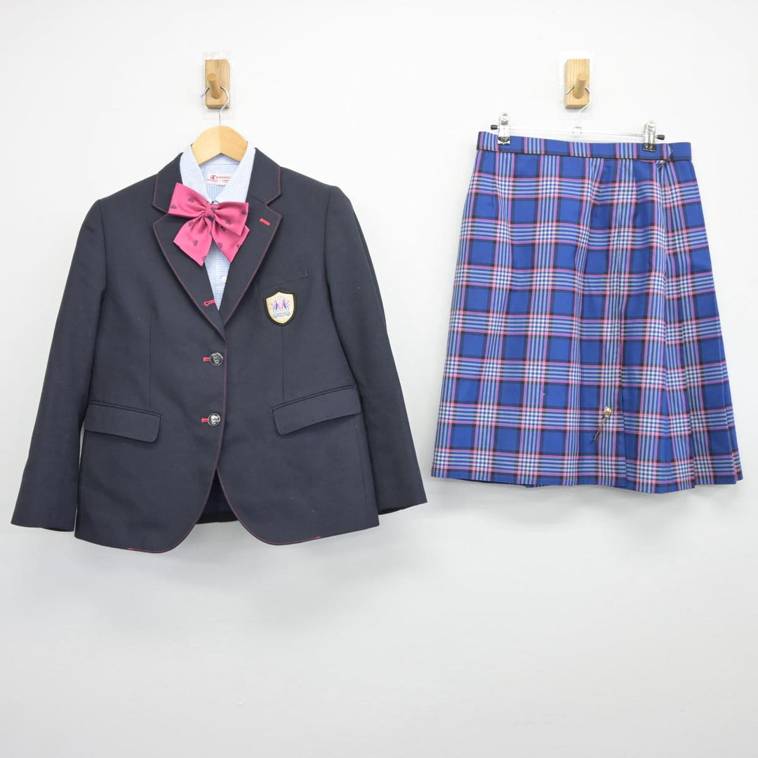 【中古制服】福岡県 美萩野女子高等学校 女子制服 5点（ブレザー・シャツ・スカート）sf027356【リサイクル学生服】 | 中古制服通販パレイド