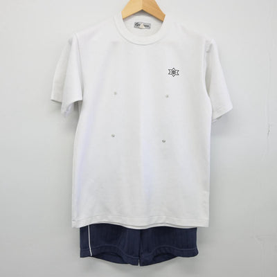 【中古】奈良県 三郷中学校 女子制服 3点（体操服 上・体操服 下）sf027371