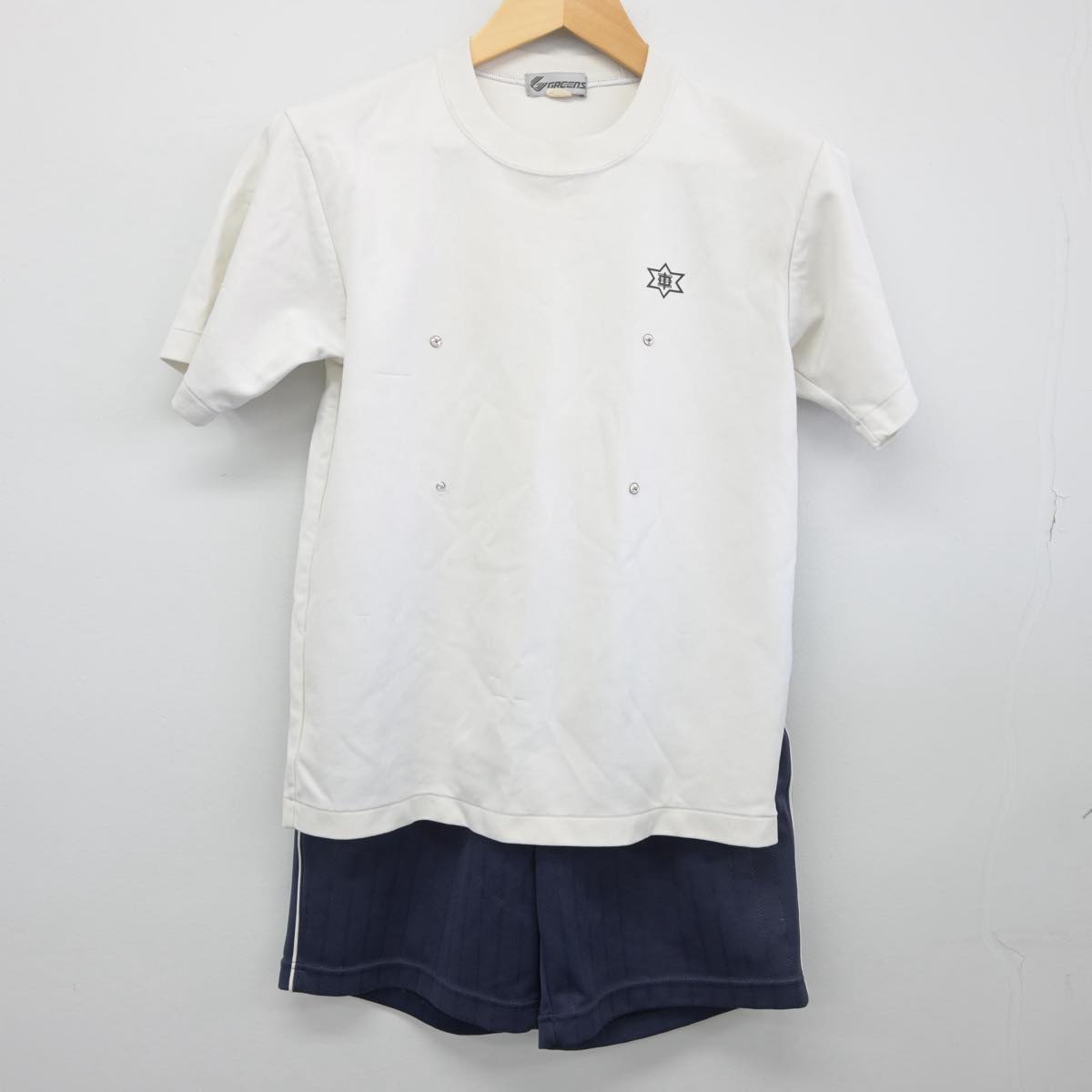 【中古】奈良県 三郷中学校 女子制服 3点（ジャージ 上・体操服 上・体操服 下）sf027373