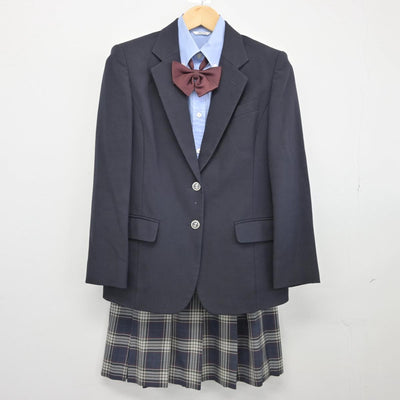 【中古】埼玉県 県陽高等学校 女子制服 4点（ブレザー・シャツ・スカート）sf027382