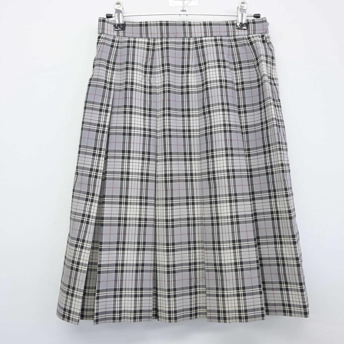 【中古】埼玉県 県陽高等学校 女子制服 3点（シャツ・ニット・スカート）sf027383