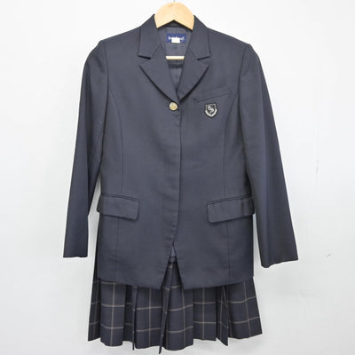 【中古】茨城県 高萩清松高等学校 女子制服 2点（ブレザー・スカート）sf027384