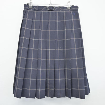 【中古】茨城県 高萩清松高等学校 女子制服 2点（シャツ・スカート）sf027385