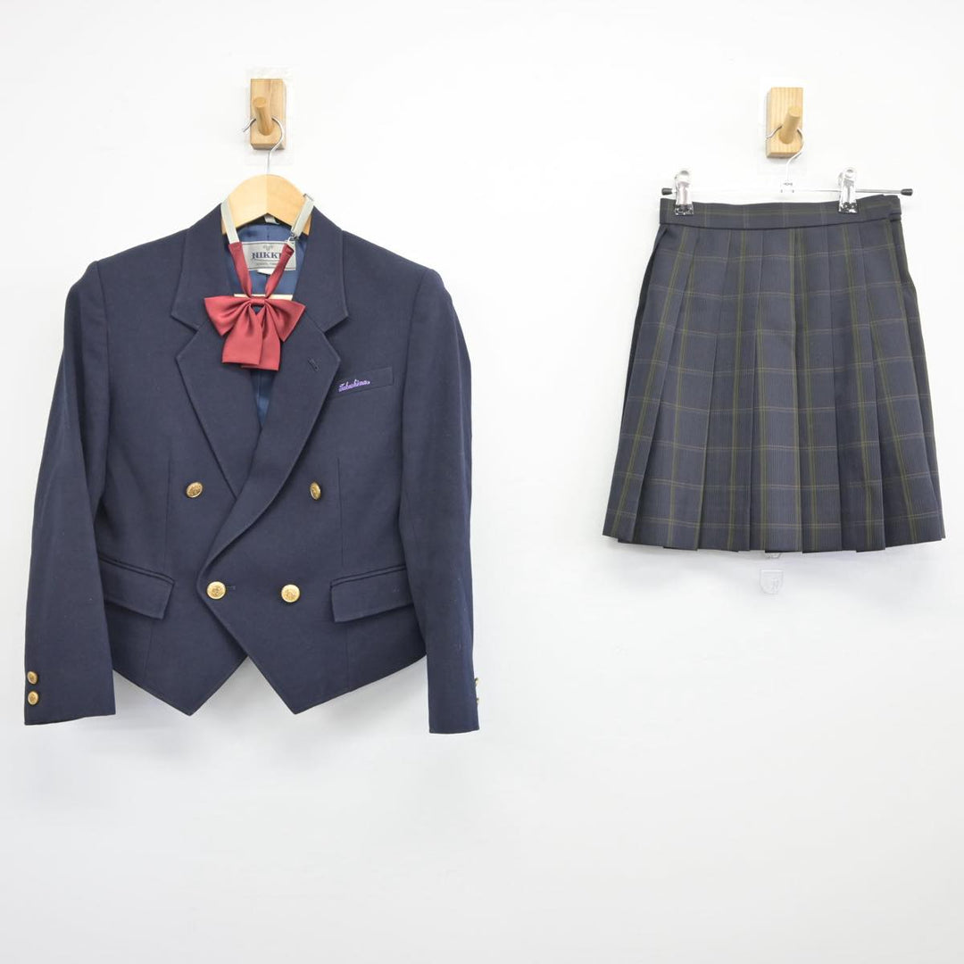 【中古制服】滋賀県 高島高等学校 女子制服 3点（ブレザー・スカート）sf027391【リサイクル学生服】 | 中古制服通販パレイド