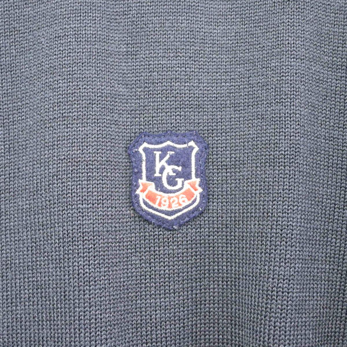 【中古】静岡県 加藤学園高等学校 女子制服 1点（ニット）sf027393