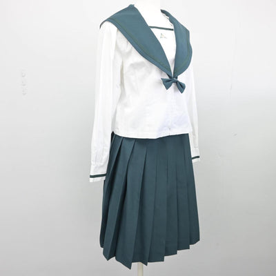 【中古】千葉県 成田国際高等学校 女子制服 3点（セーラー服・スカート）sf027397