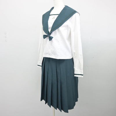 【中古】千葉県 成田国際高等学校 女子制服 3点（セーラー服・スカート）sf027397