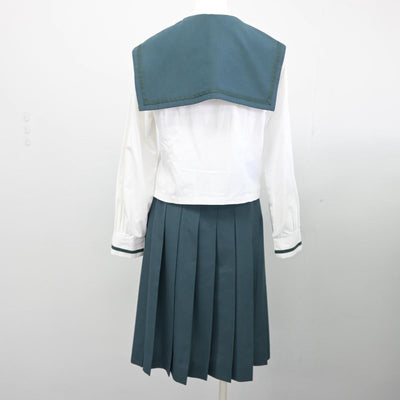 【中古】千葉県 成田国際高等学校 女子制服 3点（セーラー服・スカート）sf027397