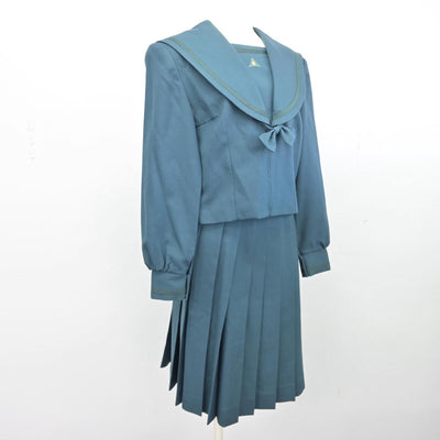 【中古】千葉県 成田国際高等学校 女子制服 3点（セーラー服・スカート）sf027398