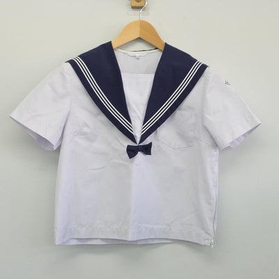 【中古】佐賀県 武雄中学校 女子制服 1点（セーラー服）sf027403