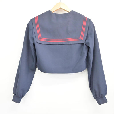 【中古】福岡県 春日野中学校 女子制服 3点（セーラー服・ジャンパースカート）sf027407