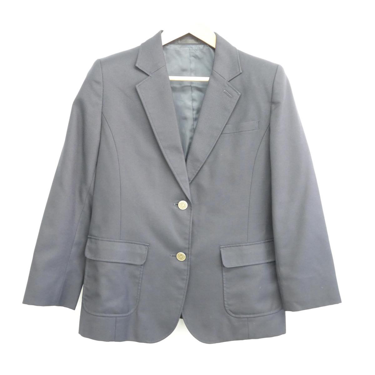 【中古】東京都 有明中学校 女子制服 3点（ブレザー・スカート）sf027413