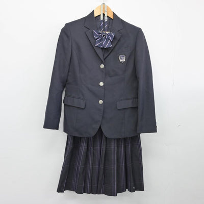 【中古】埼玉県 吉川美南高等学校 女子制服 3点（ブレザー・スカート）sf027418